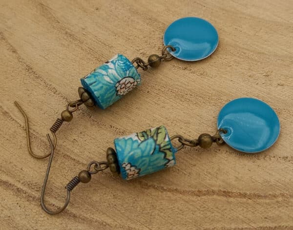 Boucles d'oreilles "Les Tubulaires" – Image 3