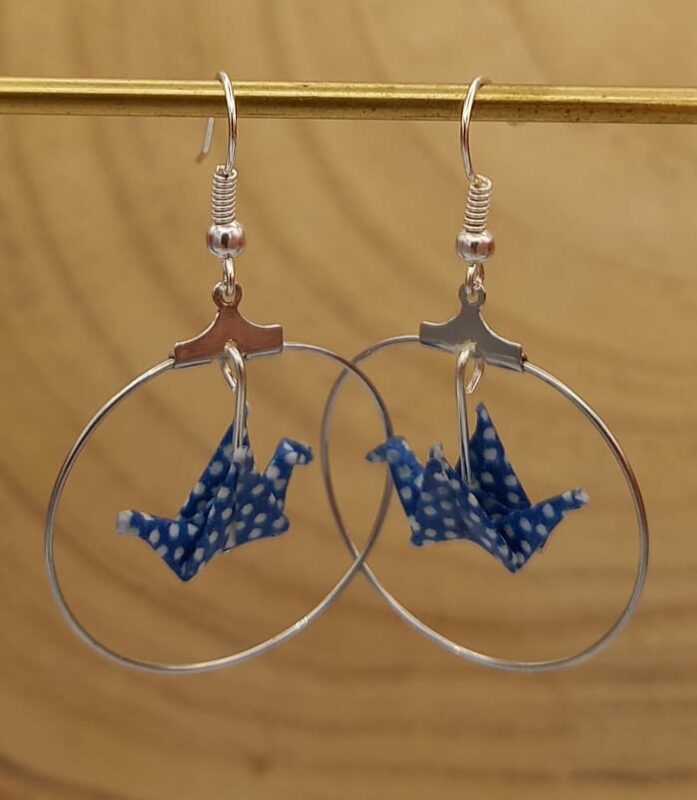 Boucles d'oreilles "Origami"