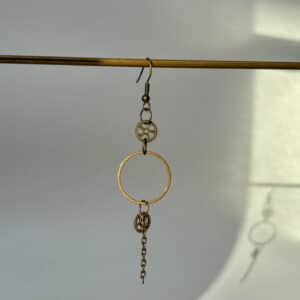 Boucle d'oreille Steampunk