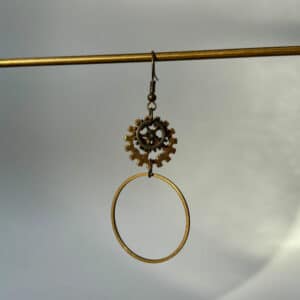 Boucle d'oreille Steampunk