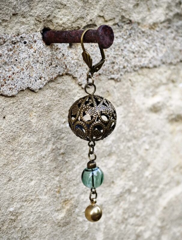 les aériennes de verre "vert d'eau" 3