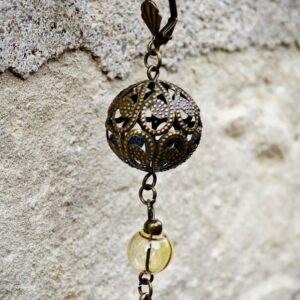 les aériennes de verre "ocre" 3