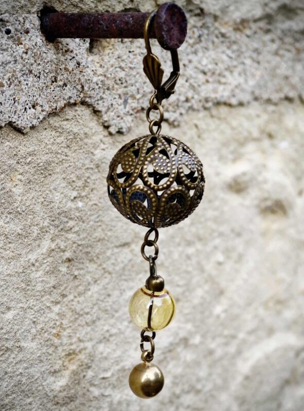 les aériennes de verre "ocre" 3