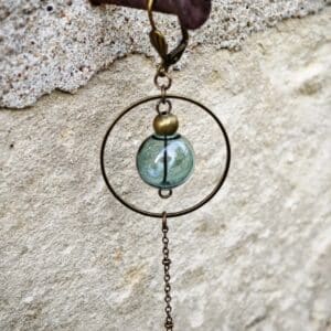 les aériennes de verre "vert d'eau" 2