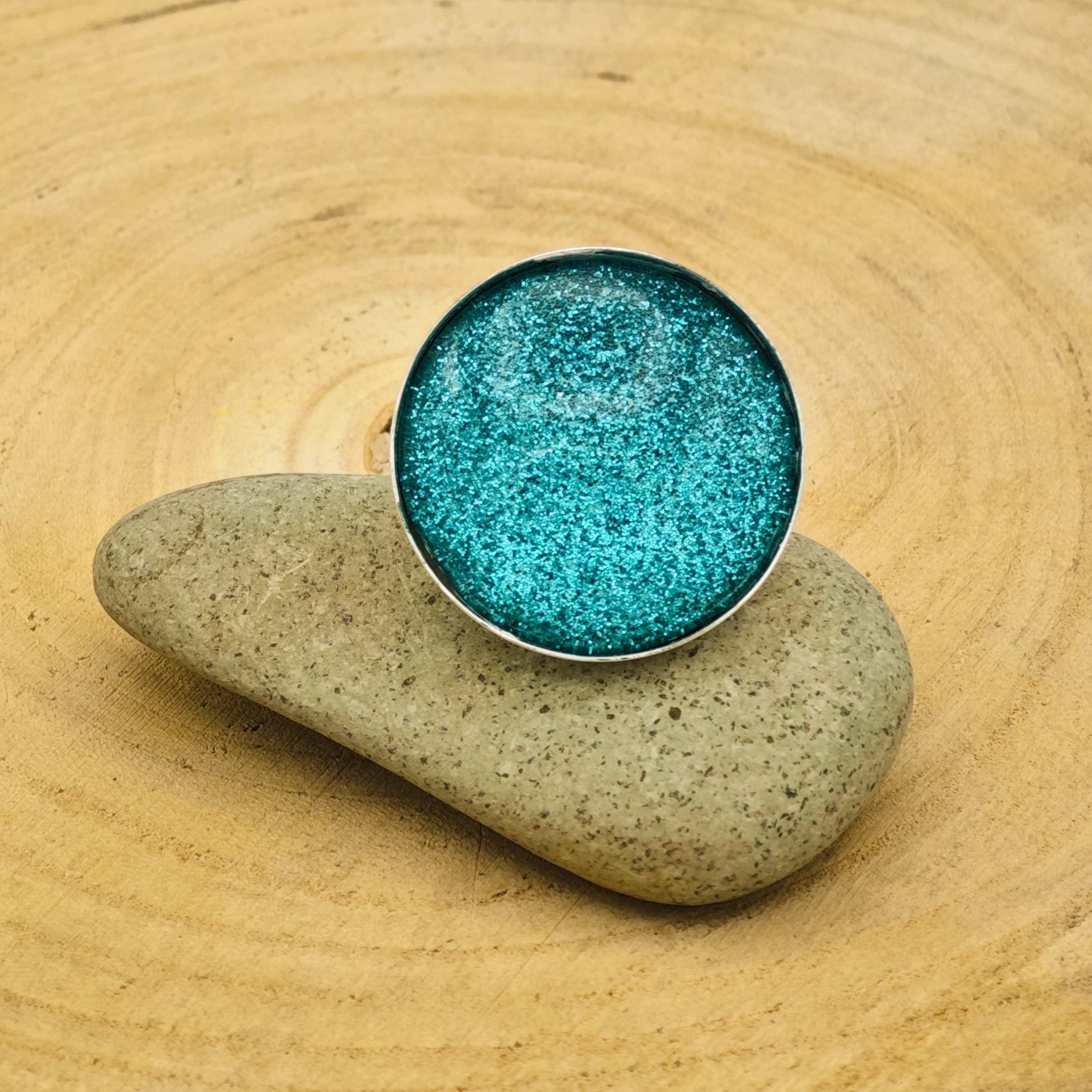 Bague paillettes