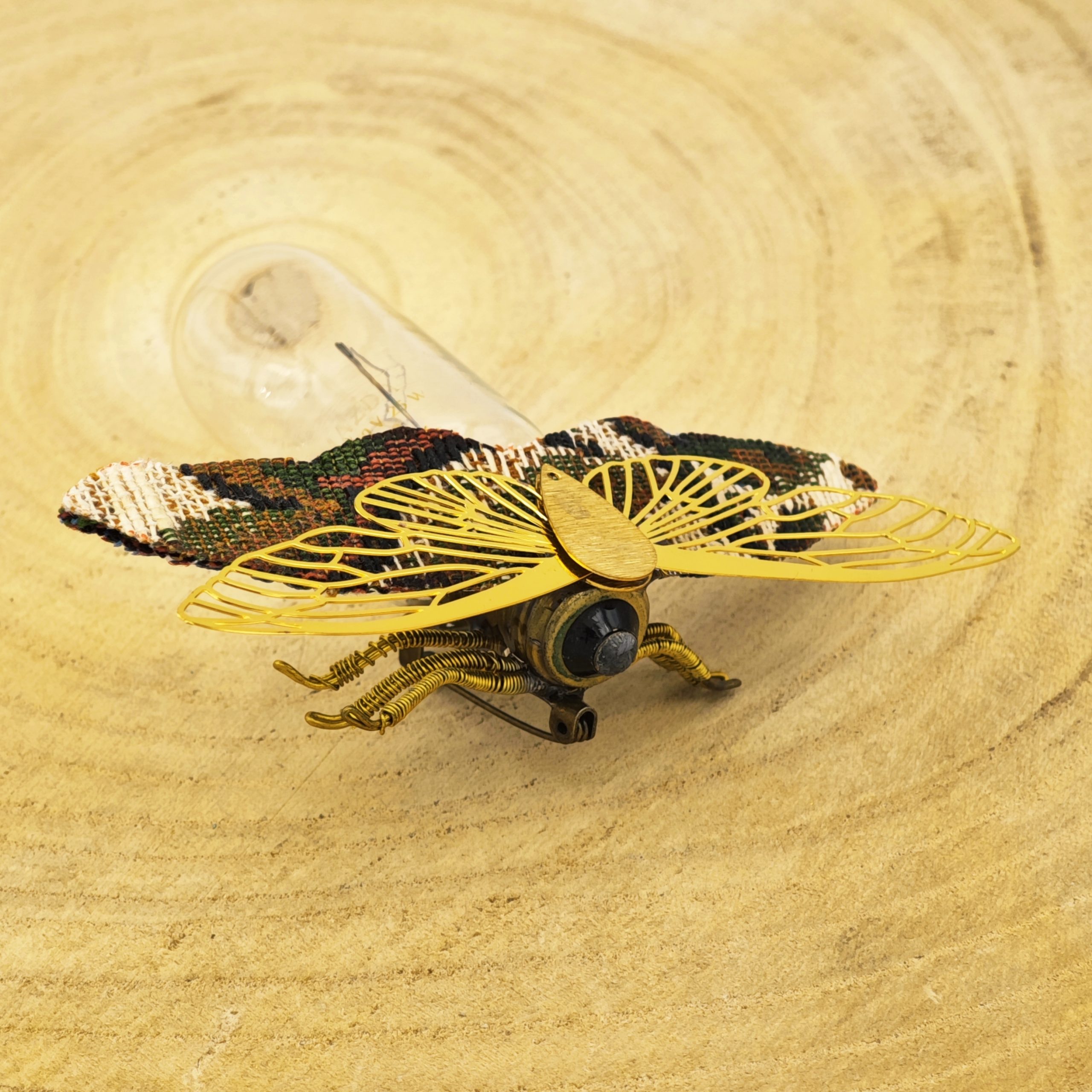 Jean-Paul - broche steampunk – Image 2